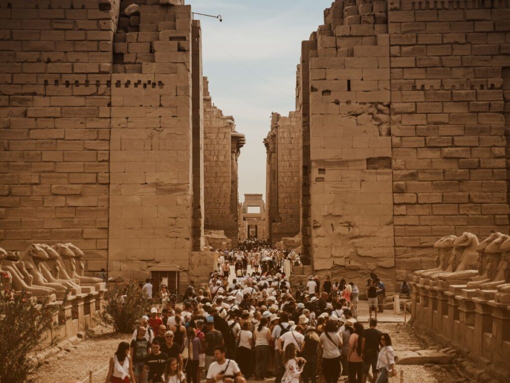 On December 21, the Sun aligns with the Temple of Amun in Karnak Temple to start the first day of Winter, built 4,000 years ago.